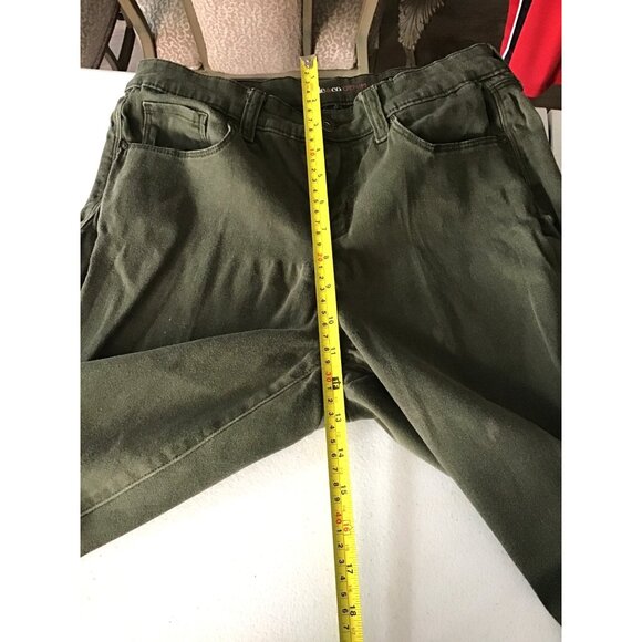 STYLE & CO- WOMENS GREEN SKINNY LEG DENIM JEANS SIZE 8 - Picture 5 of 8